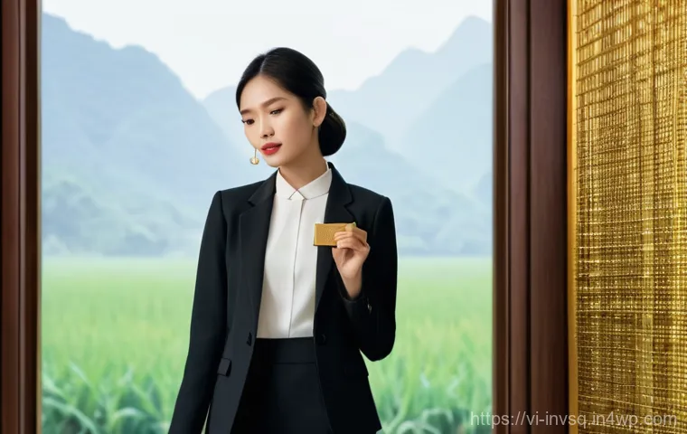 대체투자 옵션의 시장 성과 비교 - **Prompt:** A discerning young Vietnamese woman, elegantly dressed in a tailored, modest business su...