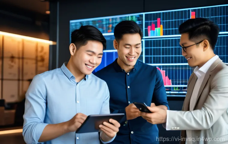 대체투자 옵션의 시장 성과 비교 - **Prompt:** A vibrant, optimistic scene showing a young Vietnamese family – a mother, father, and th...