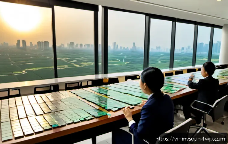 대체투자 옵션의 투자 전략 수립 - Photorealistic Vietnamese investment strategy workshop in a modern Ho Chi Minh City boardroom, diver...